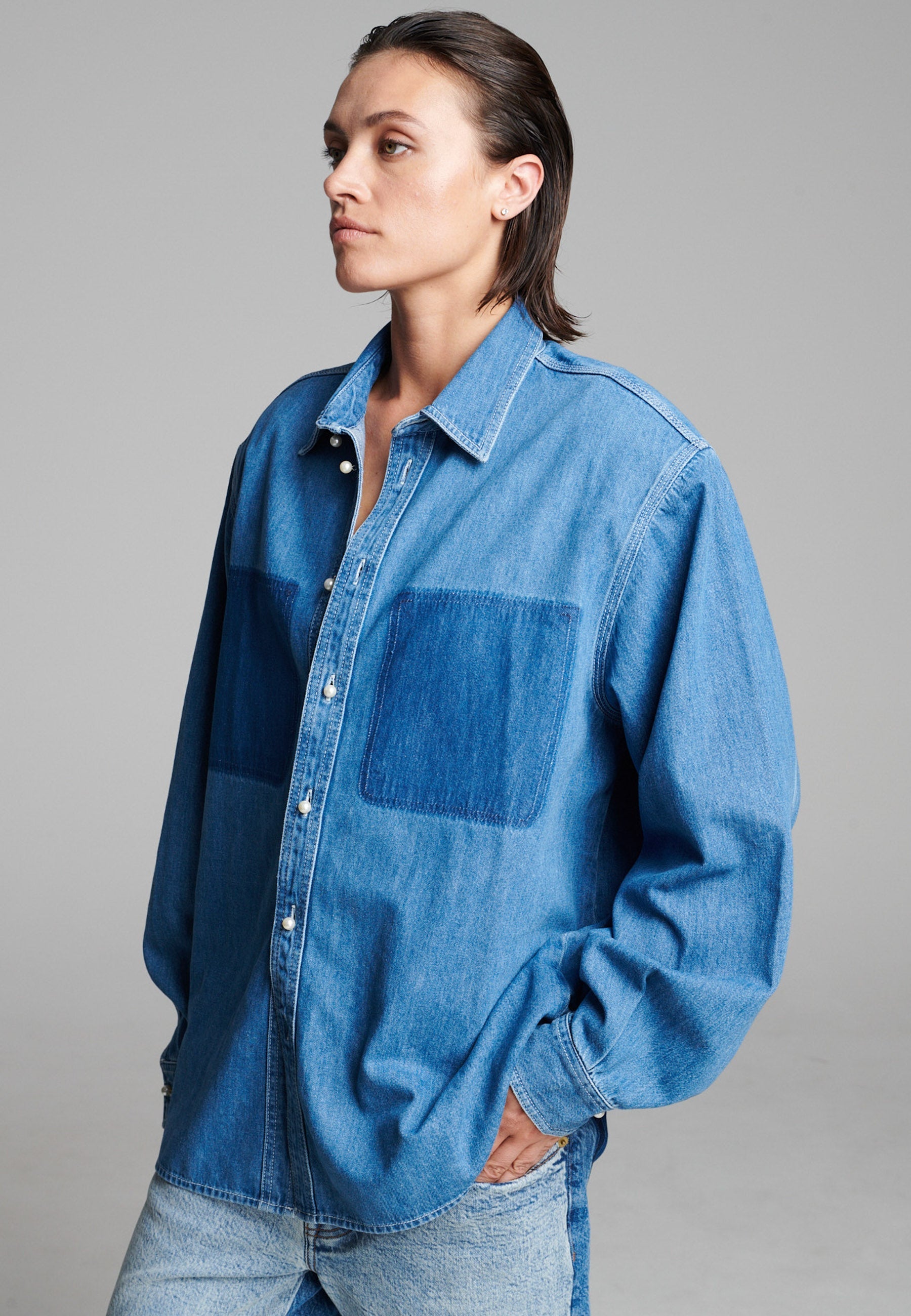 Lee Mens Shirt Blue