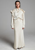 Base Flowy Skirt Butter