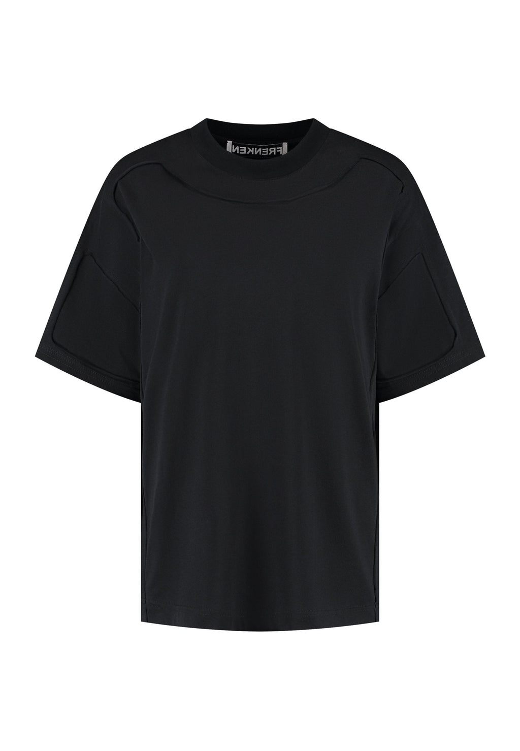 Cut Out Tee Black