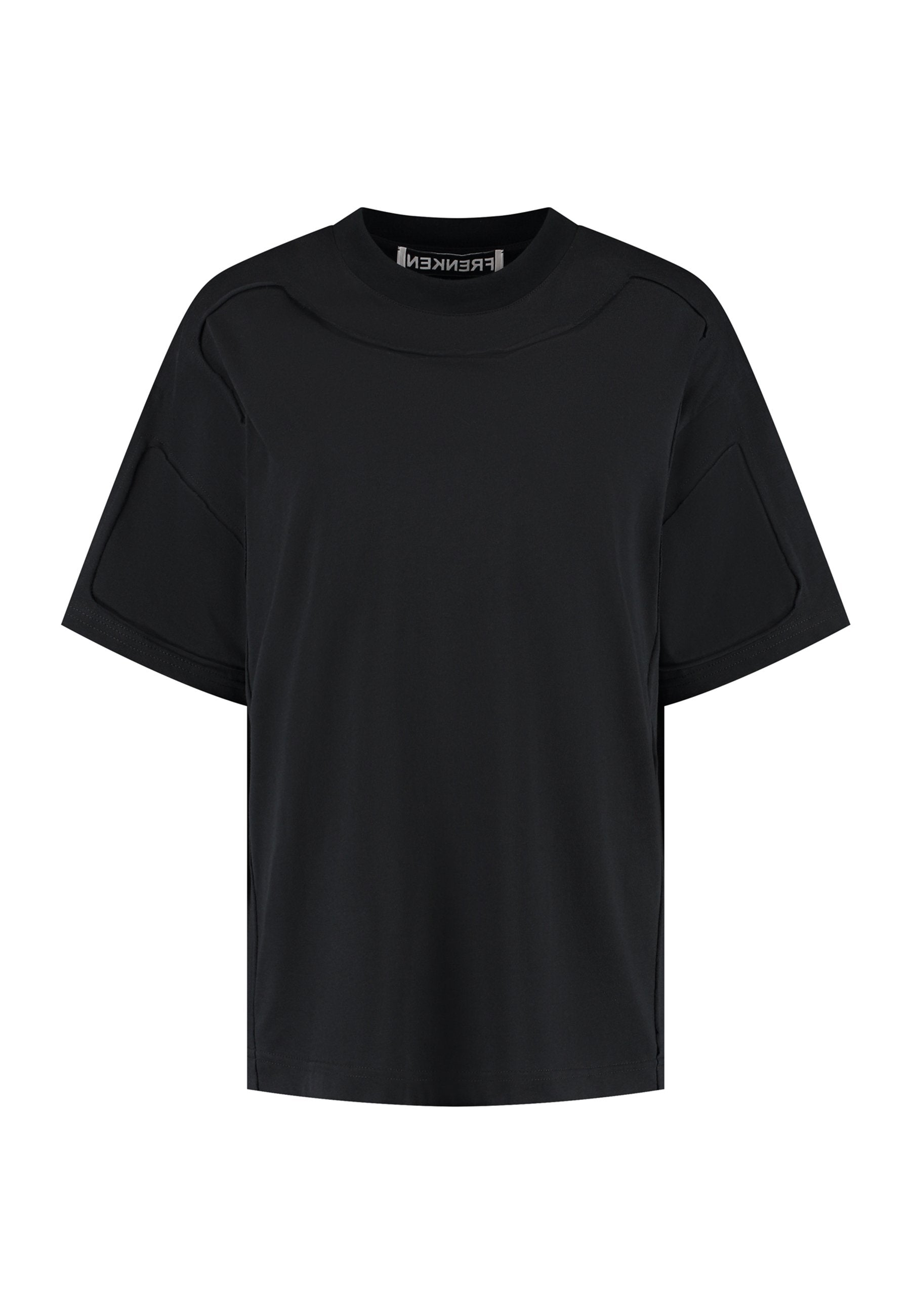 Cut Out Tee Black
