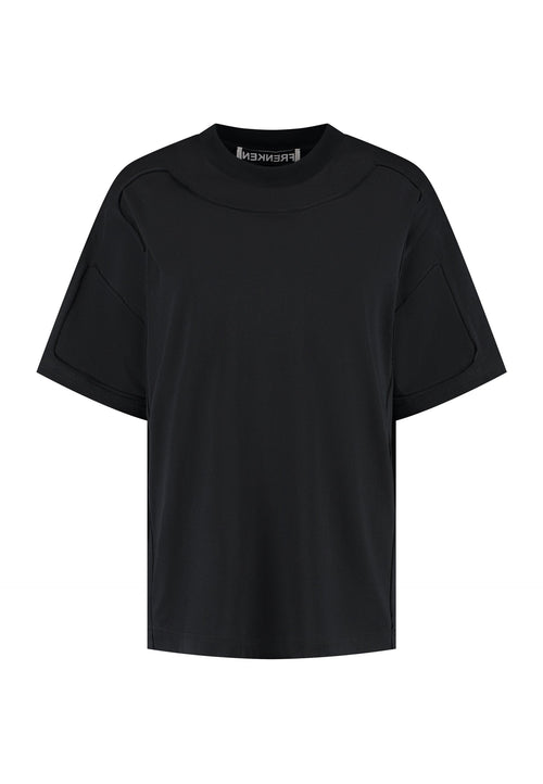 Cut Out Tee Black