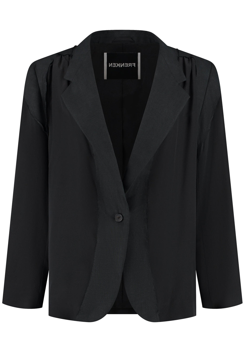 Cutted Blazer Black