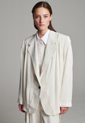 Cutted Blazer Ivory