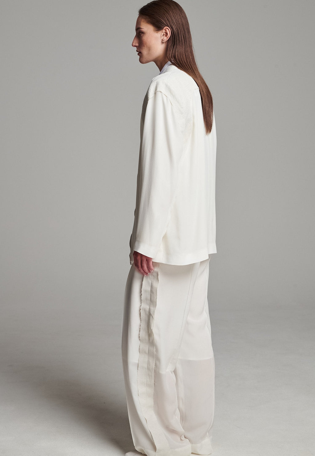 Cutted Blazer Ivory